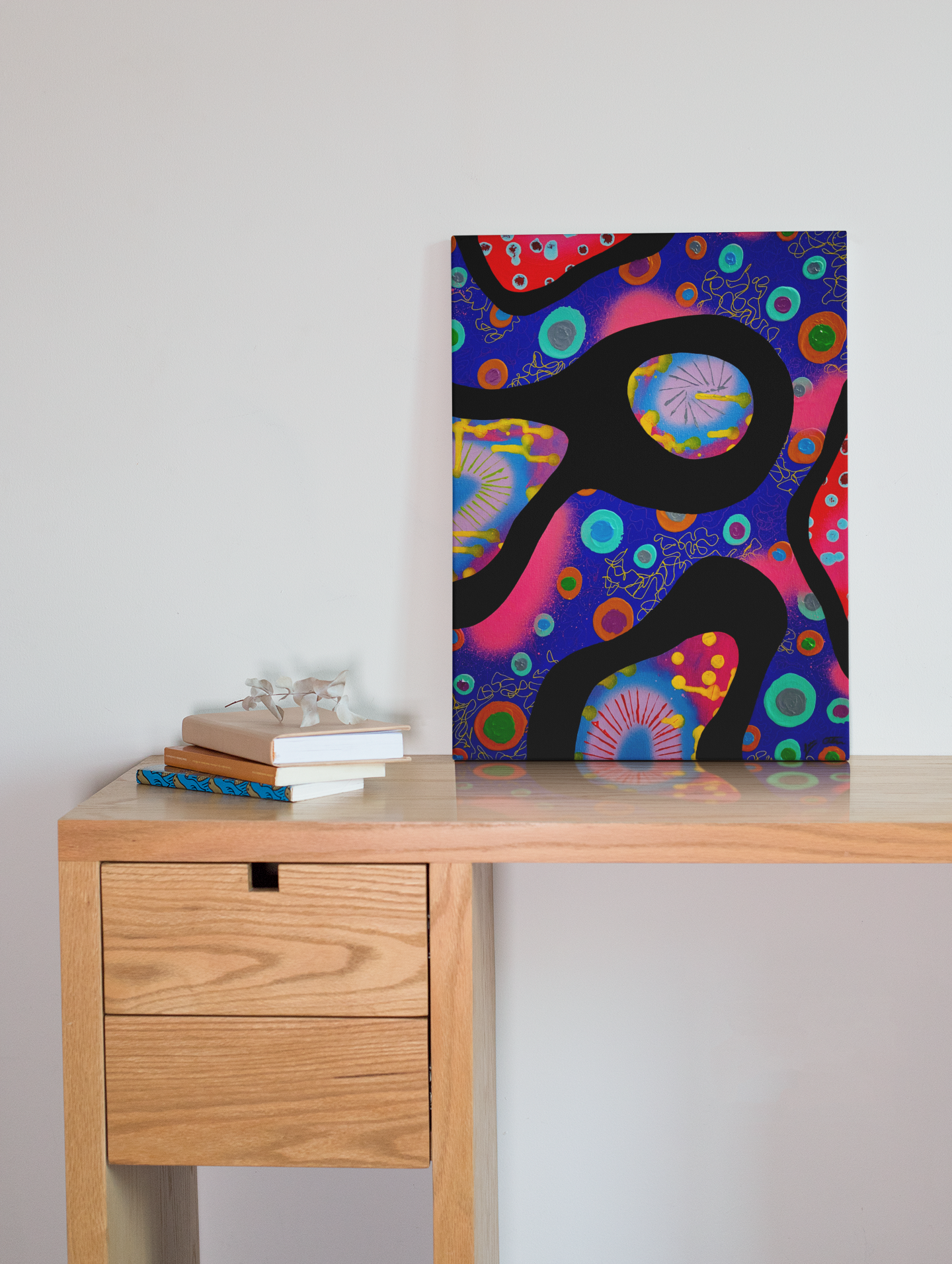 "Galaxy Burst" Original Painting image 0