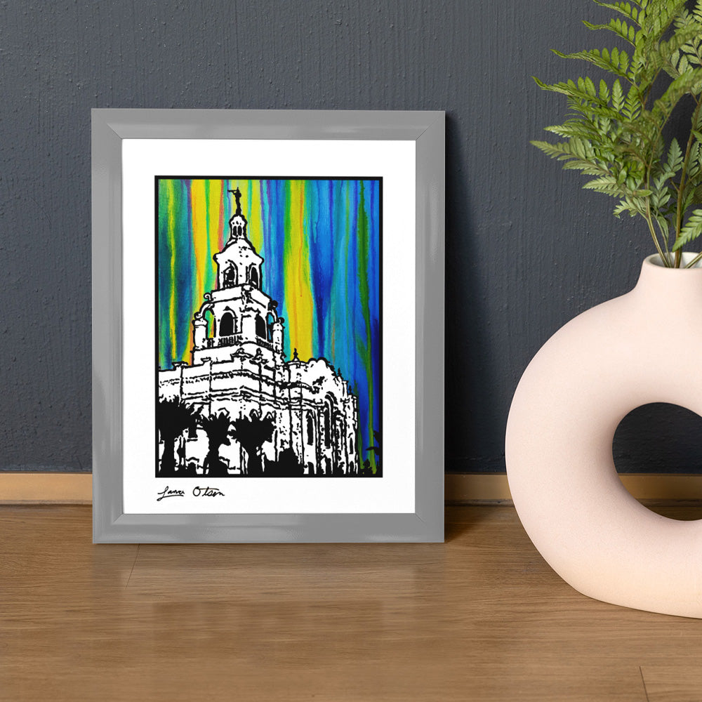 "Tijuana Temple" Art Print image 0