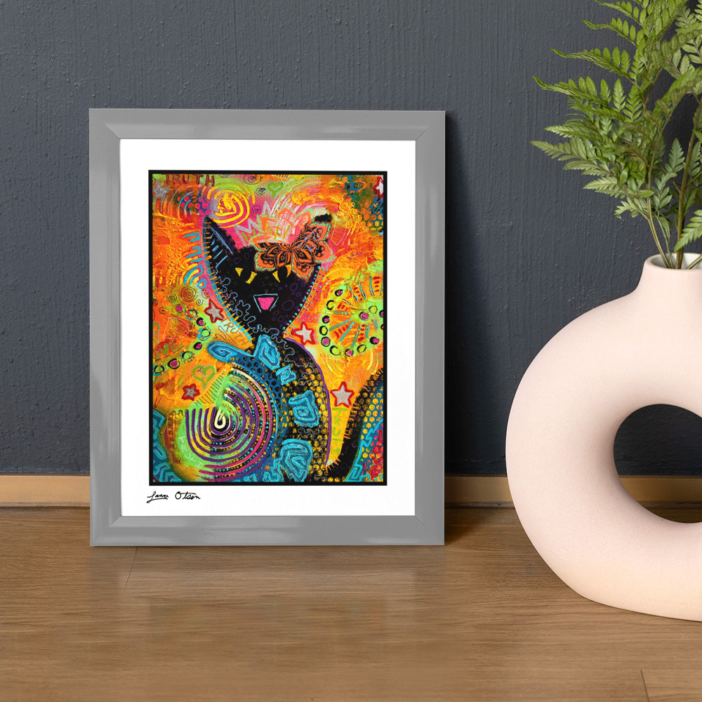 "Truth and Love Cat" Art Print image 0