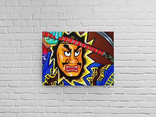 "Warrior" Original Painting image 0