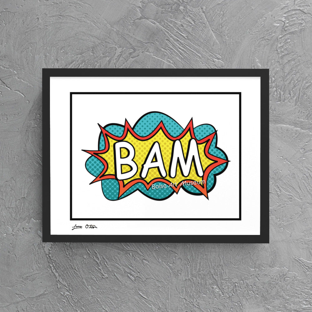 "BAM" Art Print image 0