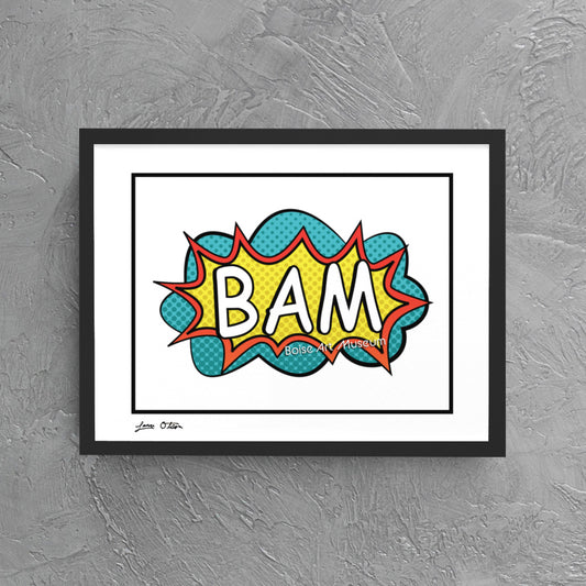 "BAM" Art Print image 0