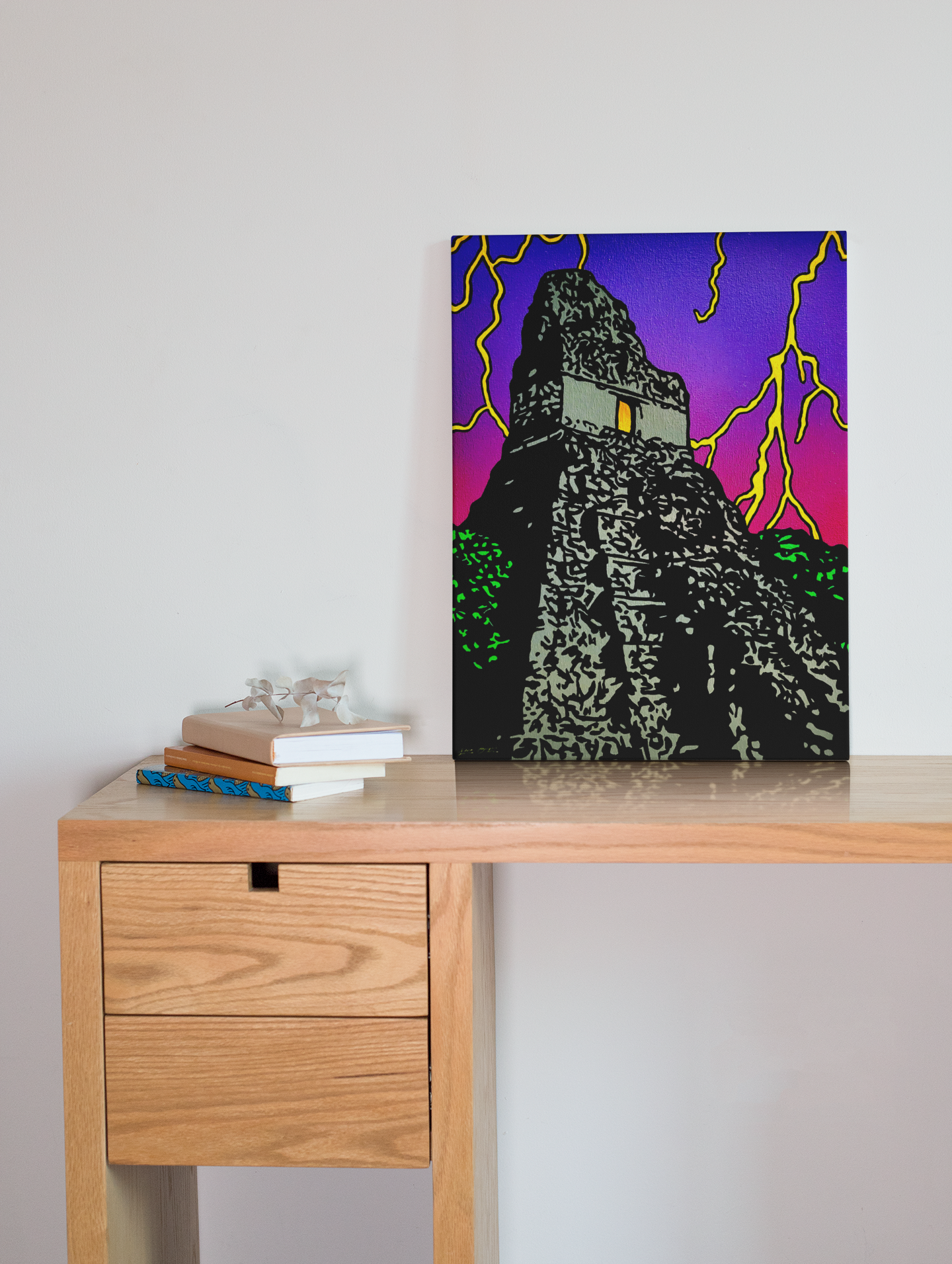 "Lowag Tikal" Original Painting image 0