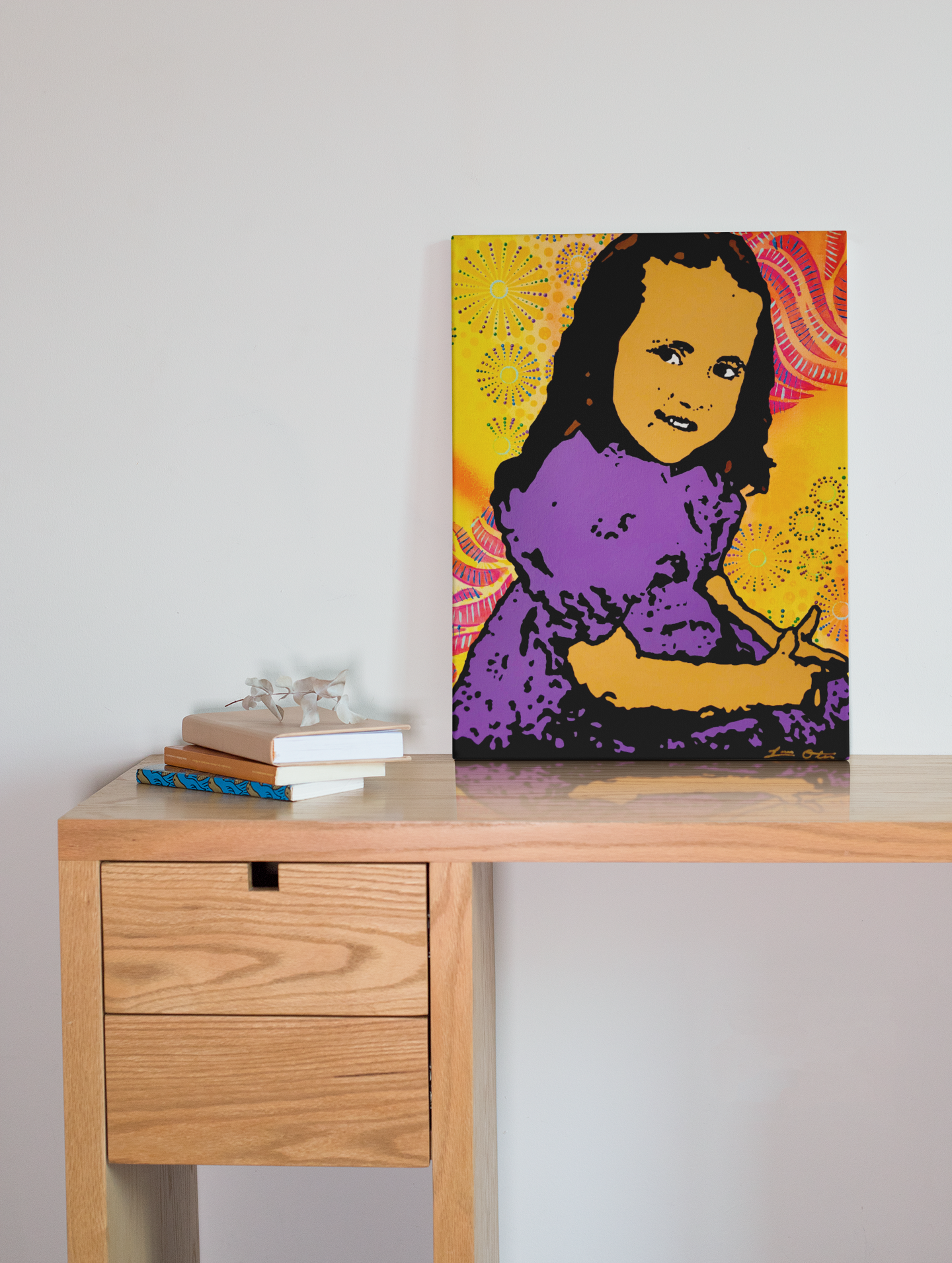 "Little Ardean" Original Painting image 0