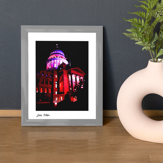 "Ruby Capitol" Photography Print image 0