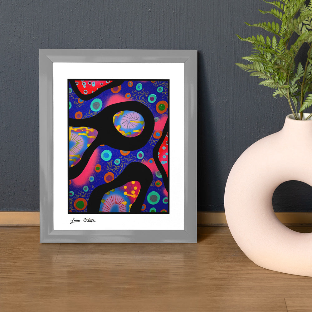 "Galaxy Burst" Art Print image 0