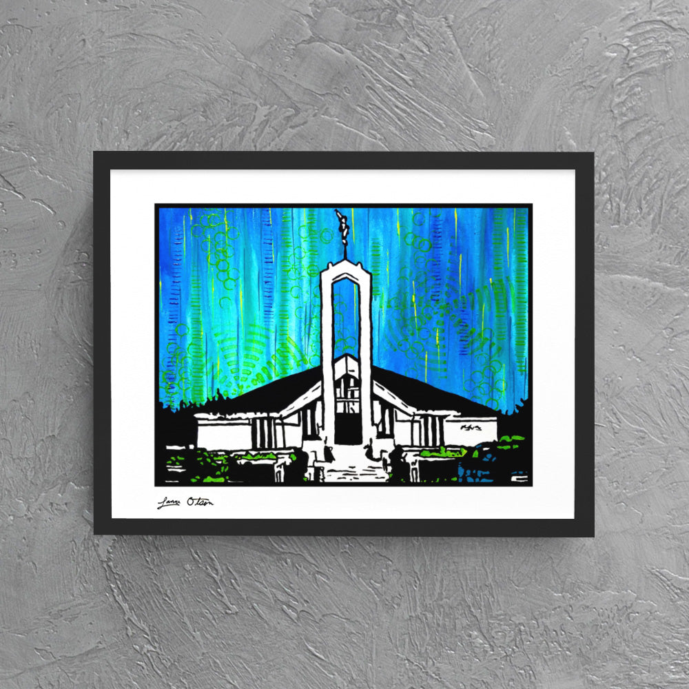 "Freiberg Temple" Art Print image 0