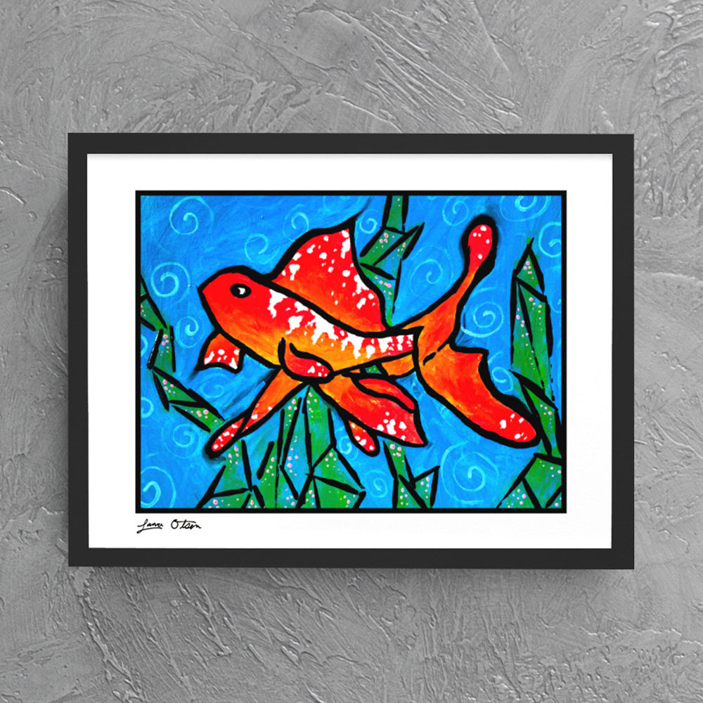 "Second Goldfish" Art Print image 0