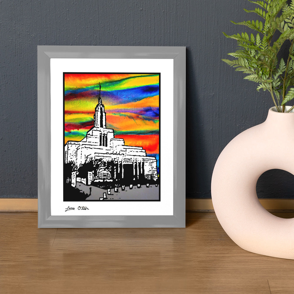 "Draper Temple" Art Print image 0