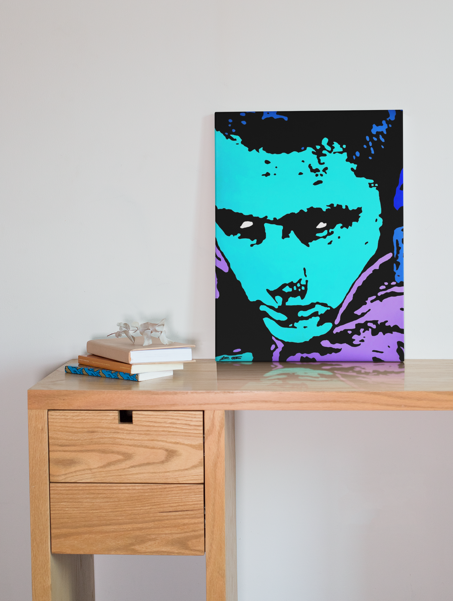 "Blue Dean" Original Painting image 0