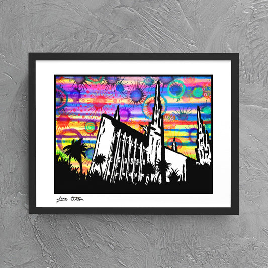 "Las Vegas Temple" Art Print image 0