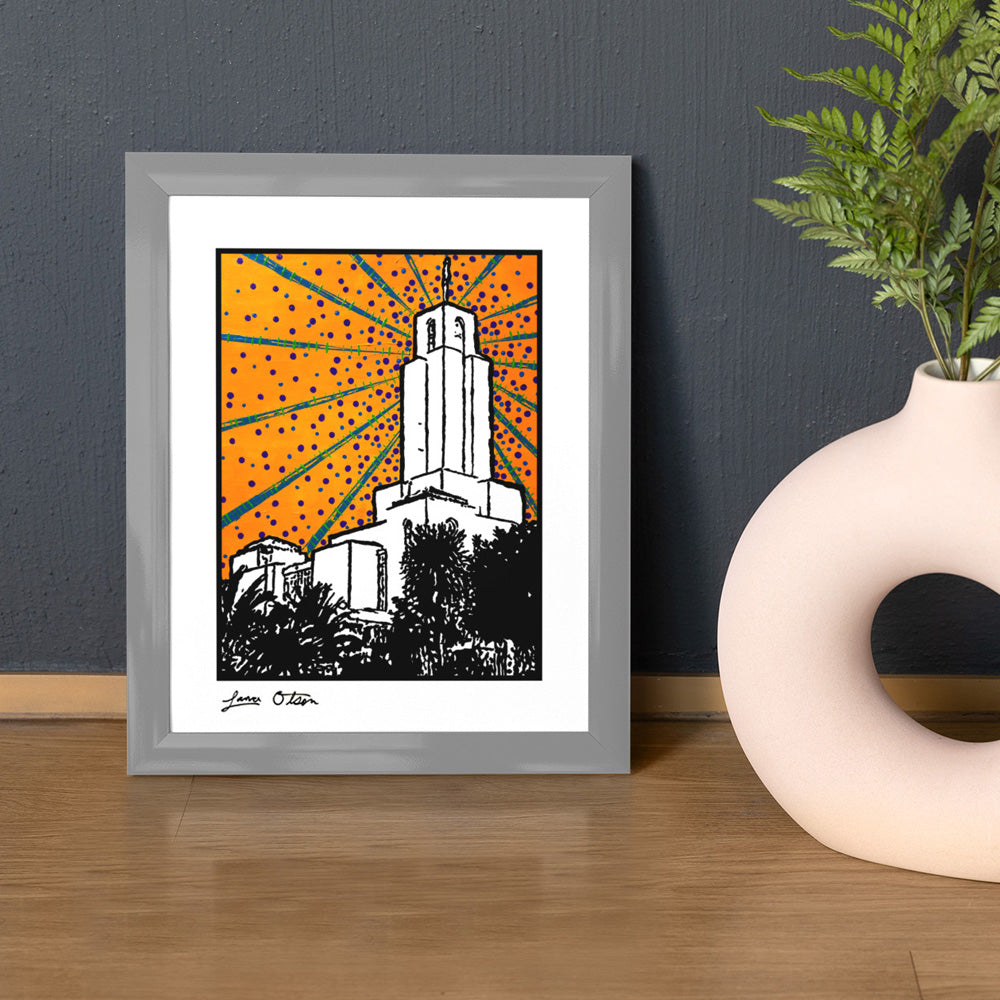 "Cochabamba Temple" Art Print image 0