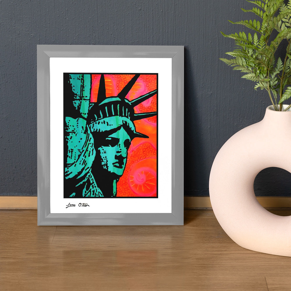 "Liberty is Worth Saving" Art Print image 0