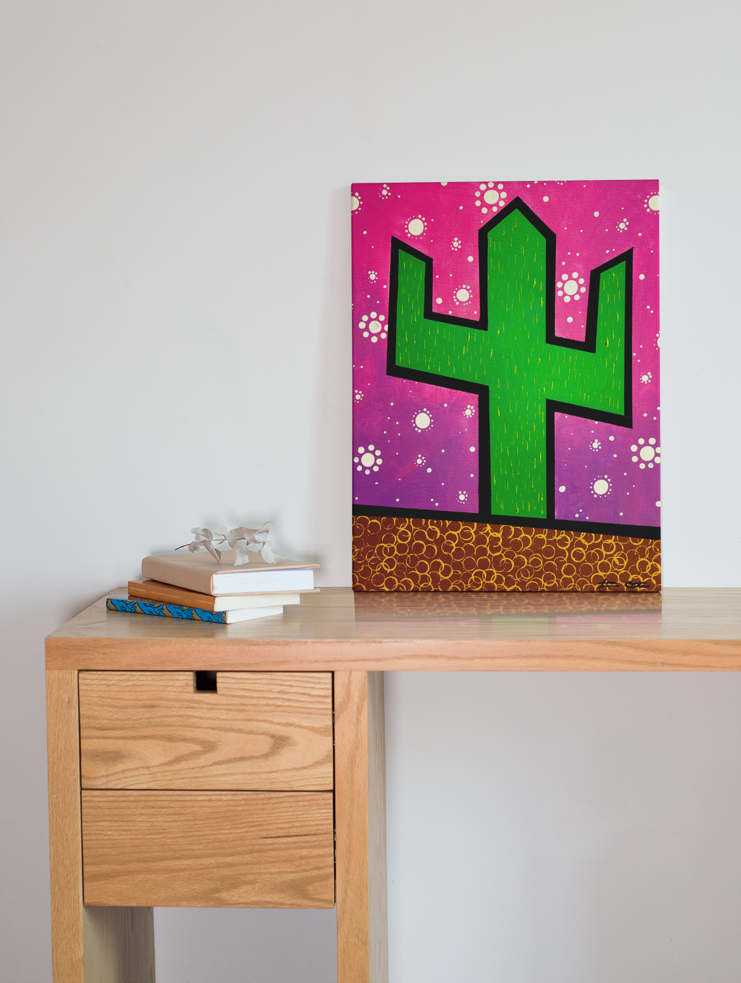 "Cactus" Original Painting image 0