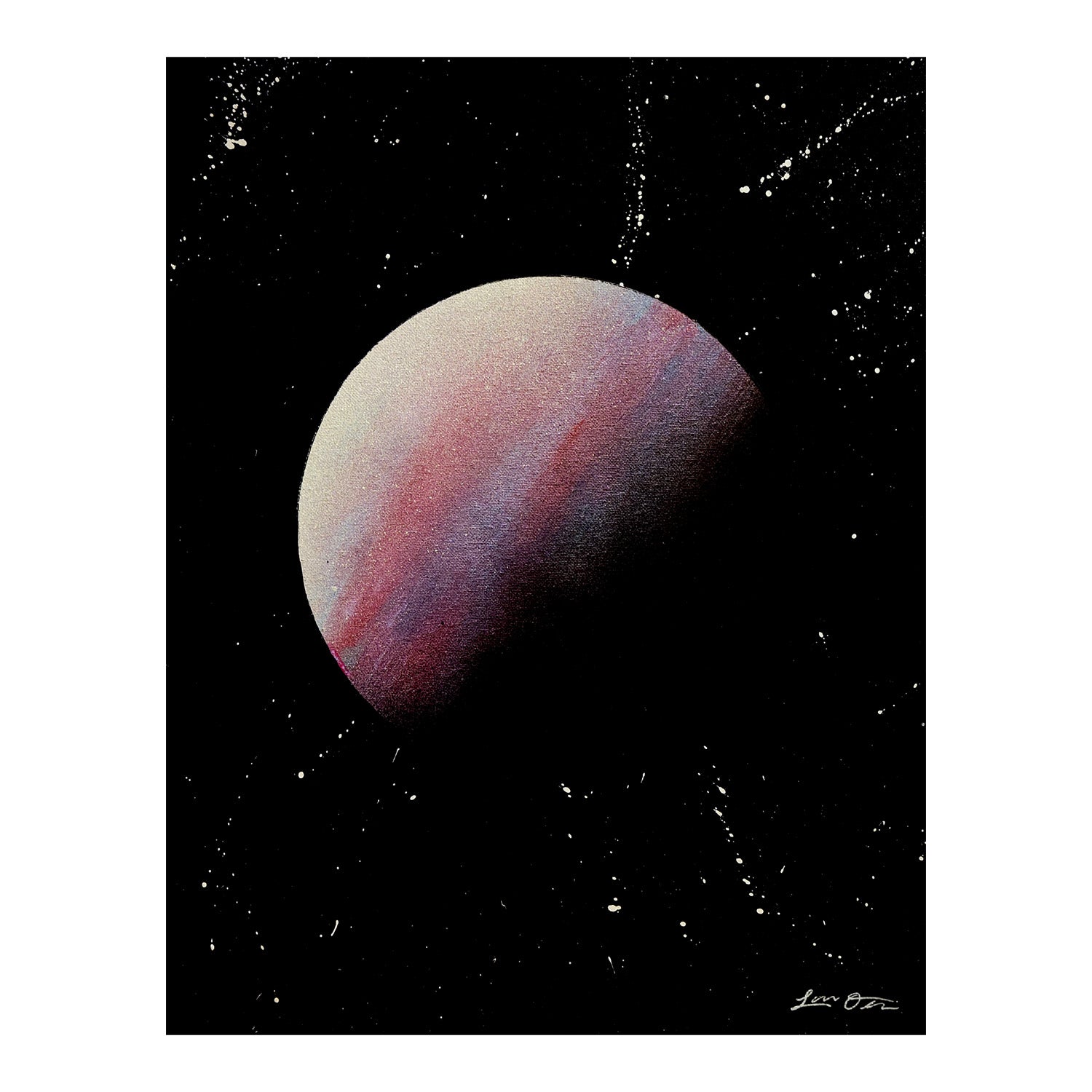 "Planet X" Original Painting image 1