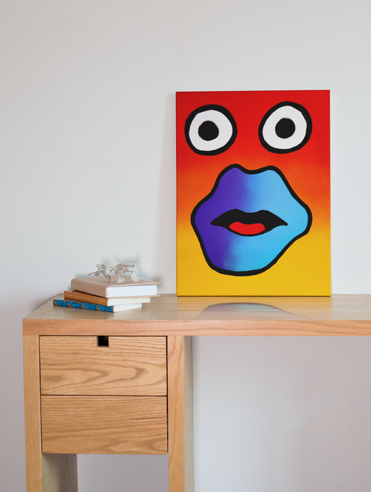 "Oh Hey" Original Painting image 0