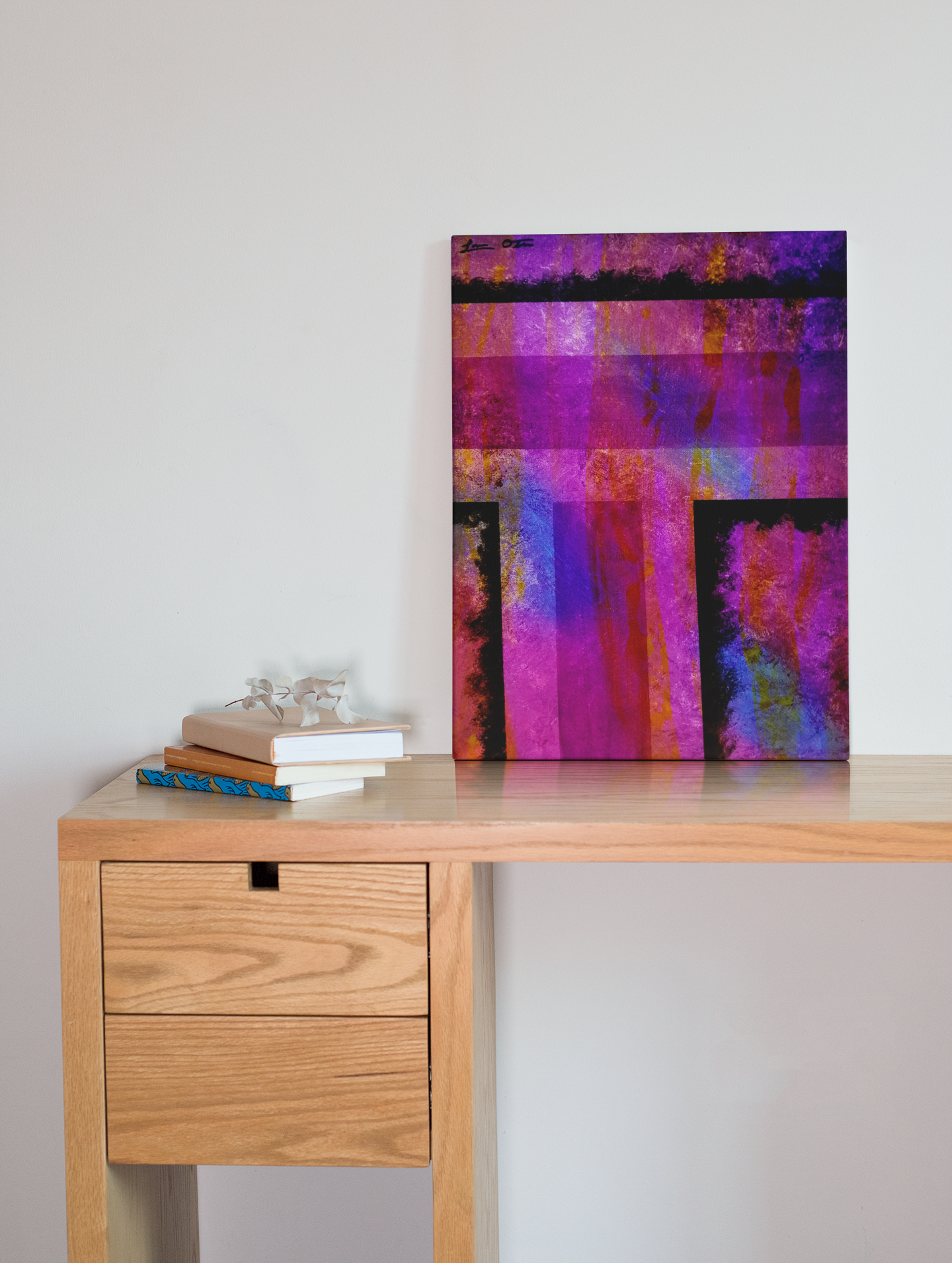 "Purple Glaze" Original Painting image 0