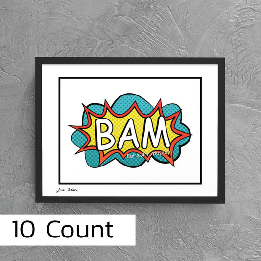 10 Pack - "BAM" Art Print image 0